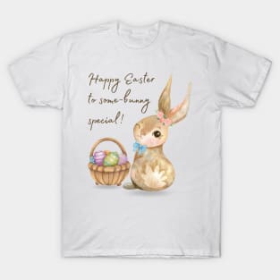 Cute Easter Bunny's Egg Basket T-Shirt